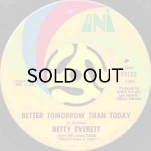 画像2: BETTY EVERETT / I CAN'T SAY NO TO YOU b/w BETTER TOMORROW THAN TODAY (45's) (2)