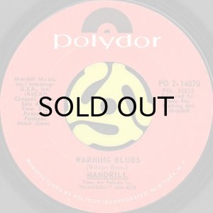 画像2: MANDRILL / MANDRILL b/w WARNING BLUES (45's) (2)