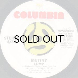 画像2: MUTINY / LUMP (45's) (WHITE PROMO) (2)