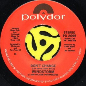 画像2: WINDSTORM / ROCKIN' b/w DON'T CHANGE (45's) (2)