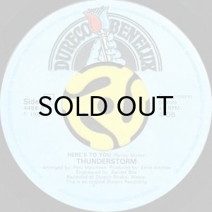 画像3: THUNDERSTORM / HERE'S TO YOU (45's) (3)
