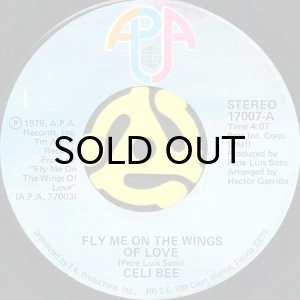 画像1: CELI BEE / FLY ME ON THE WINGS OF LOVE (45's) (1)