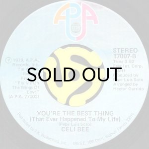 画像2: CELI BEE / FLY ME ON THE WINGS OF LOVE (45's) (2)