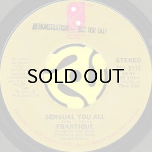 画像1: FRANTIQUE / SENSUAL YOU ALL (45's) (1)