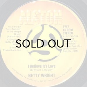 画像2: BETTY WRIGHT / MY LOVE IS b/w I BELIEVE IT'S LOVE (45's) (2)