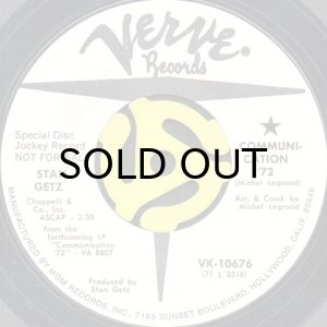 画像2: STAN GETZ / BACK TO BACH (45's) (2)