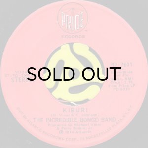 画像1: THE INCREDIBLE BONGO BAND / KIBURI (45's) (1)