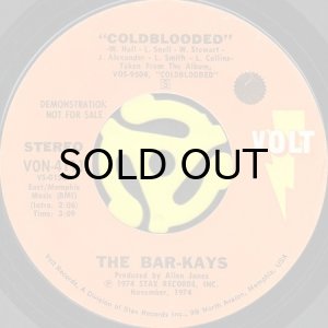 画像1: THE BAR-KAYS / COLDBLOODED (45's) (1)