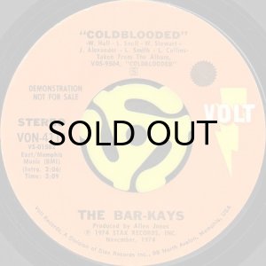 画像2: THE BAR-KAYS / COLDBLOODED (45's) (2)