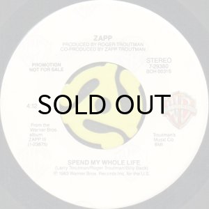 画像1: ZAPP / SPEND MY WHOLE LIFE (45's) (1)