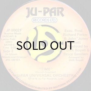 画像2: JU-PAR UNIVERSAL ORCHESTRA / FUNKY MUSIC b/w TIME (45's) (2)