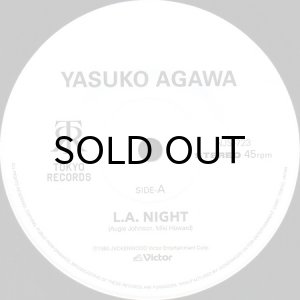 画像1: YASUKO AGAWA (阿川 泰子) / L.A. NIGHT (45's) (1)