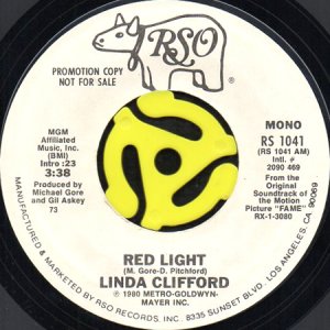 画像1: LINDA CLIFFORD / RED LIGHT (45's) (WHITE PROMO) (1)