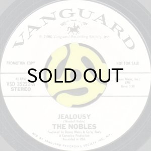 画像2: THE NOBLES / JEALOUSY (45's) (WHITE PROMO) (2)