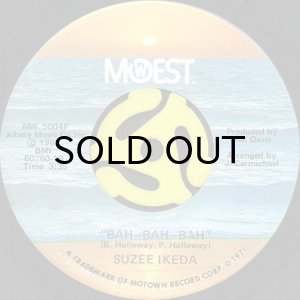 画像2: SUZEE IKEDA / ZIP-A-DEE DOO-DAH b/w BAH-BAH-BAH (45's) (2)