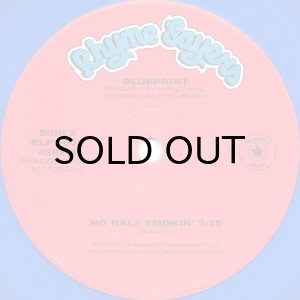 画像2: BLUEPRINT / PRINT IS GOIN' OFF  b/w NO HALF SMOKIN' (45's) (2)