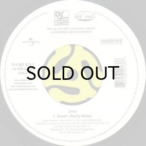 画像2: JANET / DOESN'T REALLY MATTER (45's) (2)