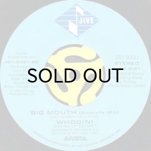 画像2: WHODINI / BIG MOUTH (45's) (2)