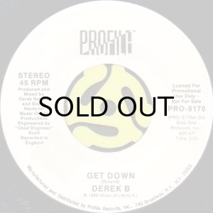 画像2: DEREK B / GET DOWN (45's) (2)