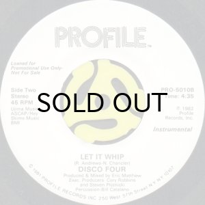 画像2: DISCO FOUR / WHIP RAP (45's) (2)