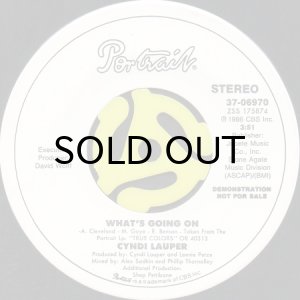 画像2: CYNDI LAUPER / WHAT'S GOING ON (45's) (WHITE PROMO) (2)