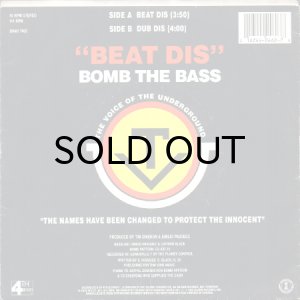 画像2: BOMB THE BASS / BEAT DIS (45's) (PICTURE SLEEVE) (2)