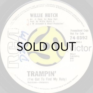 画像2: WILLIE HUTCH / LOVE GAMES b/w TRAMPIN' (45's) (2)