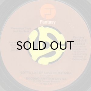 画像2: HOODOO RHYTHM DEVILS / GOTTA LOT OF LOVE IN MY SOUL (45's) (2)