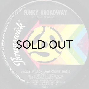 画像2: JACKIE WILSON AND COUNT BASIE / CHAIN GANG b/w FUNKY BROADWAY (45's) (2)