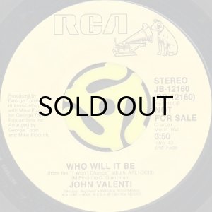 画像2: JOHN VALENTI / THAT'S THE WAY LOVE GOES (45's) (2)