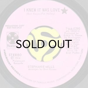 画像2: STEPHANIE MILLS / I KNEW IT WAS LOVE (45's) (2)