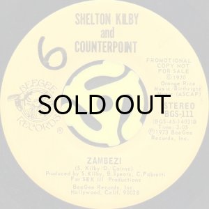 画像2: SHELTON KILBY AND COUNTERPOINT / ZAMBEZI (45's) (2)