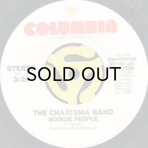 画像2: THE CHARISMA BAND / BOOGIE PEOPLE (45's) (WHITE PROMO) (2)