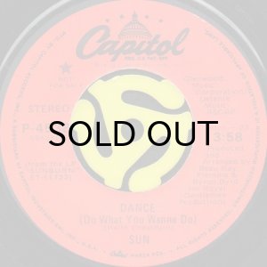 画像2: SUN / DANCE (DO WHAT YOU WANNA DO) (45's) (PROMO) (2)