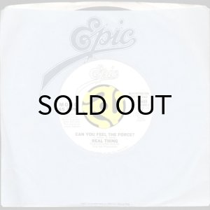 画像3: REAL THING / CAN YOU FEEL THE FORCE? (45's) (WHITE PROMO) (3)