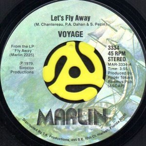 画像1: VOYAGE / LET'S FLY AWAY (45's) (1)
