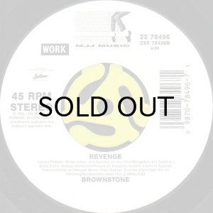 画像2: BROWNSTONE / 5 MILES TO EMPTY b/w REVENGE (45's) (2)