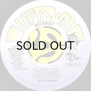 画像2: HEAVY D. & THE BOYZ / IS IT GOOD TO YOU (45's) (2)