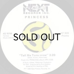 画像2: PRINCESS / TELL ME TOMORROW (45's) (2)