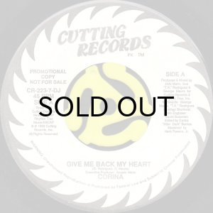画像1: CORINA / GIVE ME BACK MY HEART b/w OUT OF CONTROL (45's) (1)