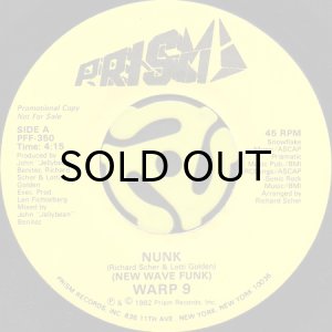 画像1: WARP 9 / NUNK (45's) (PROMO) (1)