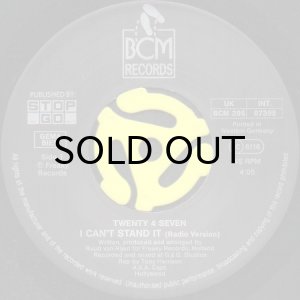画像3: TWENTY 4 SEVEN feat. CAPTAIN HOLLYWOOD / I CAN'T STAND IT (45's) (3)