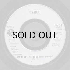画像3: TYREE feat. KOOL ROCK STEADY / TURN UP THE BASS (45's) (3)