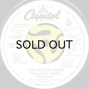 画像3: THE BOOGIE BOYS / YOU AIN'T FRESH (45's) (3)