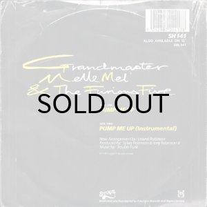 画像2: GRANDMASTER MELLE MEL & THE FURIOUS FIVE / PUMP ME UP (45's) (2)