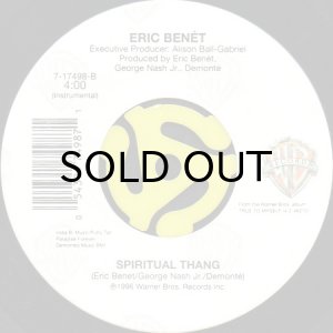 画像2: ERIC BENET / SPIRITUAL THANG (45's) (2)
