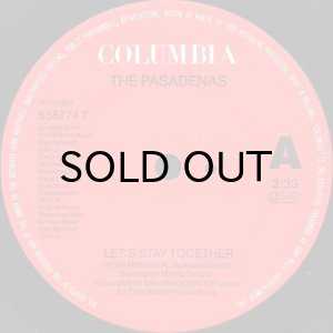 画像3: PASADENAS / LET'S STAY TOGETHER (45's) (3)