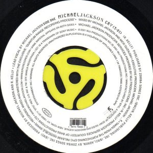 画像2: MICHAEL JACKSON / CRY (45's) (2)