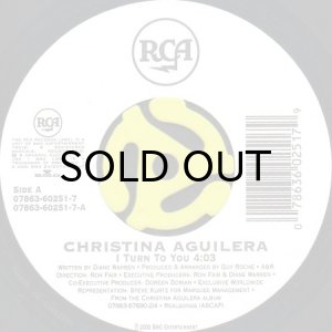 画像1: CHRISTINA AGUILERA / I TURN TO YOU (45's) (1)