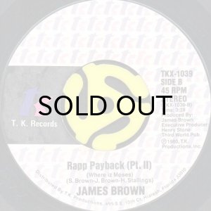 画像2: JAMES BROWN / RAPP PAYBACK (45's) (2)
